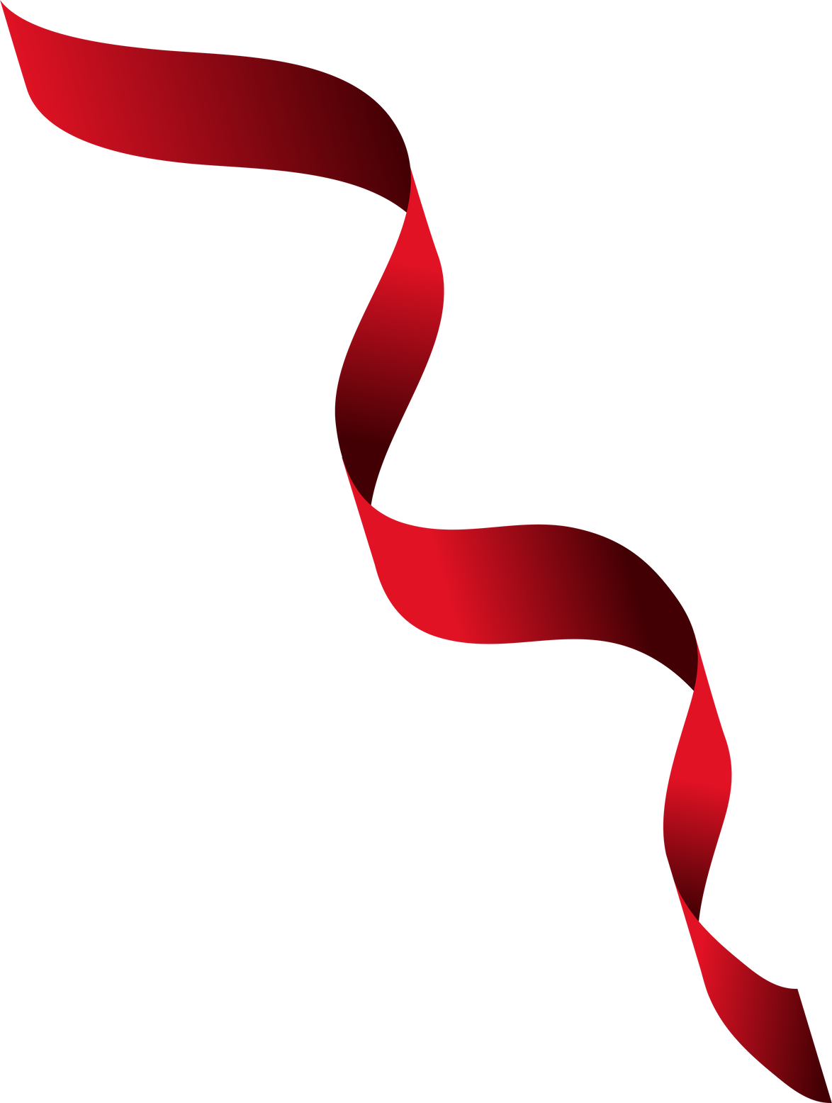 Realistic Red Ribbon