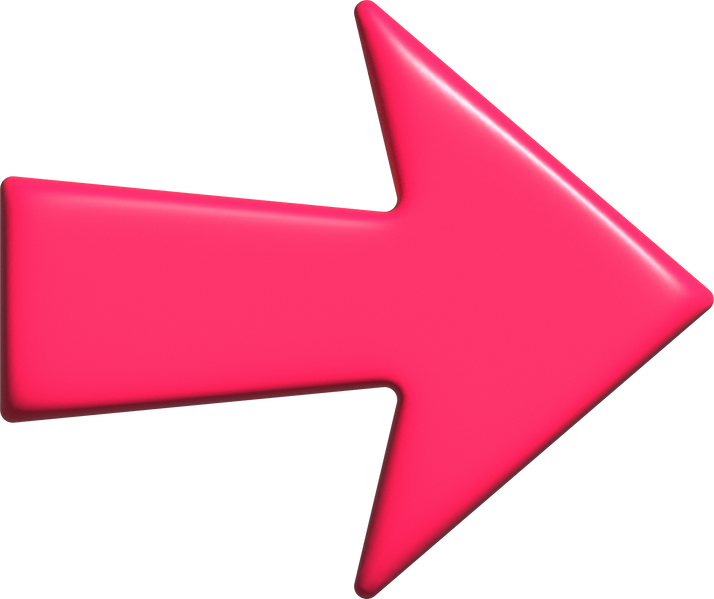 3d red arrow