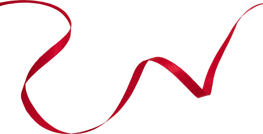 Red Ribbon line art.