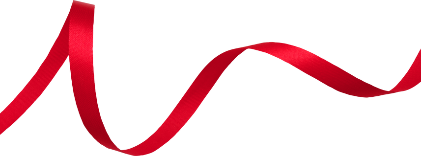 Red Ribbon line art.